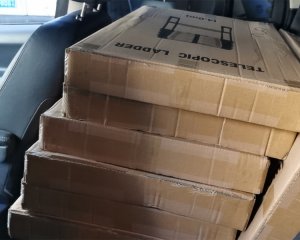 直奔120公里把梯子送达客户手中，为专业点赞