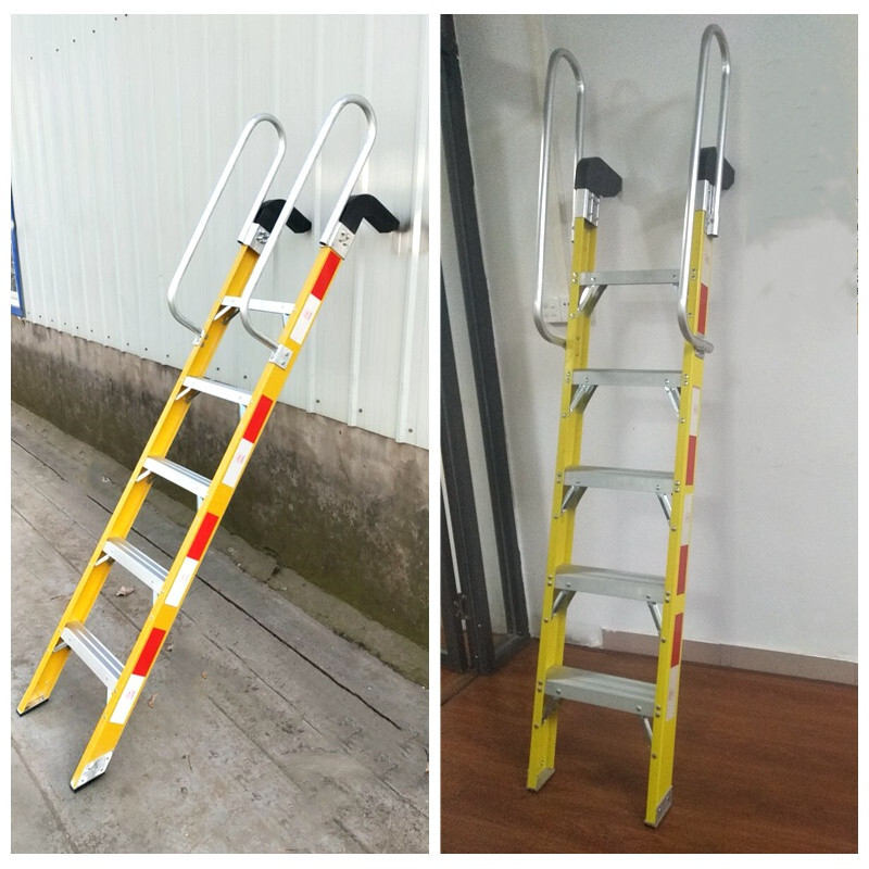 绝缘梯落轨梯带挂