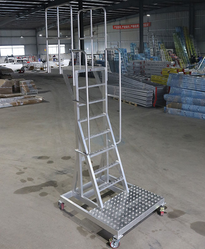 移动铝合金登高梯3米高