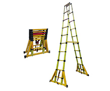 竹节绝缘人字伸缩梯CQHLJ